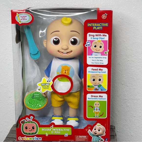 Cocomelon Interactive delux JJ doll - Picture 1 of 5